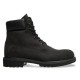 Timberland Men's 6-inch Premium Waterproof Boot - Black Nubuck - Size 9