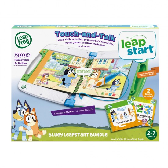 VTech Leap Frog Bluey LeapStart Bundle - Green