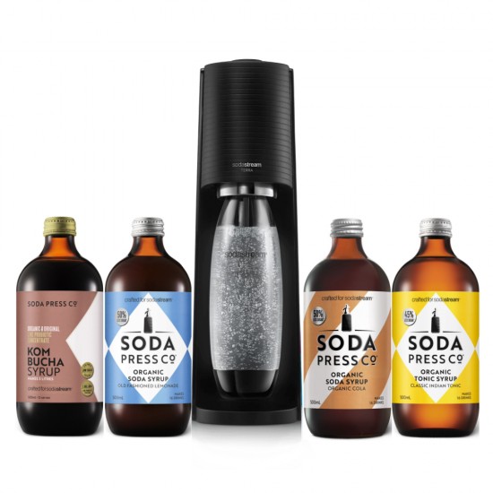 SodaStream TERRA with Flavours - Black