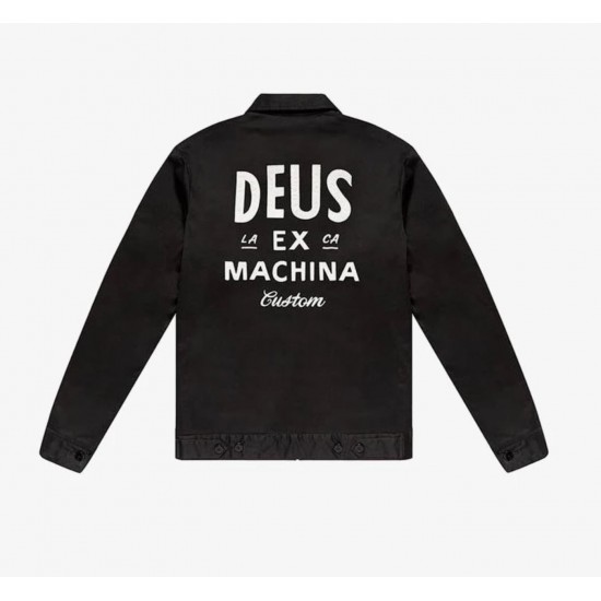 Deus Ex Machina Workwear Jacket - Black