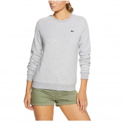 Lacoste Basic Crew Neck Sweatshirt Womens - Silver Chine