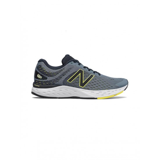 New Balance 680v6 Mens Wide - Grey with Black