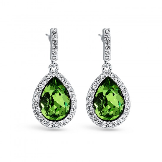 Pica LéLa - Royal Peridot Necklace & Earrings Set