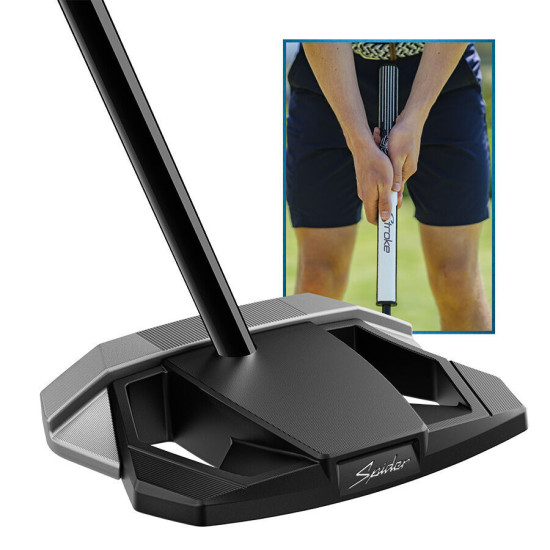 TaylorMade Golf Gunmetal Counter Balance Spider ZT Putter 36 Inch - Right Hand